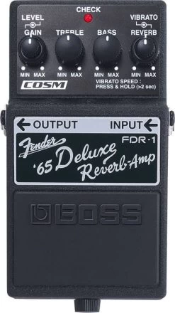BOSS FDR-1 Fender '65 Deluxe Reverb Damper & Sustain Pedal