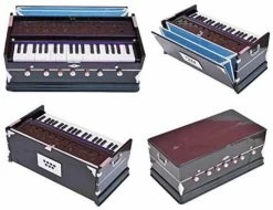 HS Internet 7 Stopper Double Bellow 39 Keys Harmonium Bass, Male Reed 3.25 Octave Hand Pumped Harmonium   (Two Fold Bellow, Bass Reed, Male Reed) -Qin Shop harmonium 440hz extra height long sustain sound yoga bhajan original imagygkyu7ghek4x 3