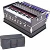 HS Internet Harmonium~440Hz~Extra Height~Long Sustain Sound~Yoga~Bhajan~Kirtan~Dj With Bag 4.25 Octave Hand Pumped Harmonium   (Two Fold Bellow, Bass Reed, Male Reed) -Qin Shop harmonium 440hz extra height long sustain sound yoga bhajan original imagyjwfjduhfftr