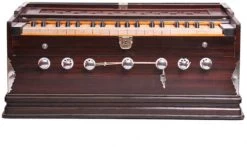 SG MUSICAL Harmonium_801_1 3.25 Octave Hand Pumped Harmonium   (Two Fold Bellow, Bass Reed, Male Reed) -Qin Shop harmonium 801 1 sg musical original imagnz679hem2azy