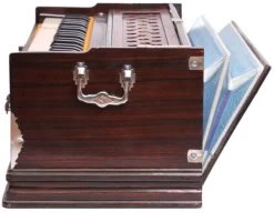 SG MUSICAL Harmonium_801_1 3.25 Octave Hand Pumped Harmonium   (Two Fold Bellow, Bass Reed, Male Reed)