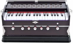 MAGA MART Harmonium Beginners And Professionals |7 Stopper | 3 1/4 Octave | Double Bellow | 39 Keys | 2 Reeds (Bass- Male) |With Cover And Free Carry Bag 3.2 Octave Hand Pumped Harmonium   (Two Fold Bellow, Male Reed)
