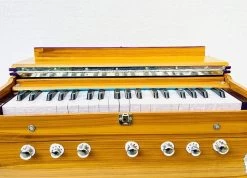 MAGA MART 7 Stopper Bass Male 39 Keys Harmonium With Bag 3.2 Octave Hand Pumped Harmonium   (Two Fold Bellow, Bass Reed)