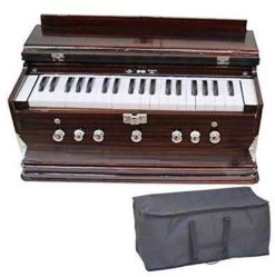 MAGA MART Harmonium Instrument Original |Harmonium | 7 STOPPER | 39 Keys | With Carry Bag 3.2 Octave Hand Pumped Harmonium   (Two Fold Bellow, Bass Reed, Male Reed)