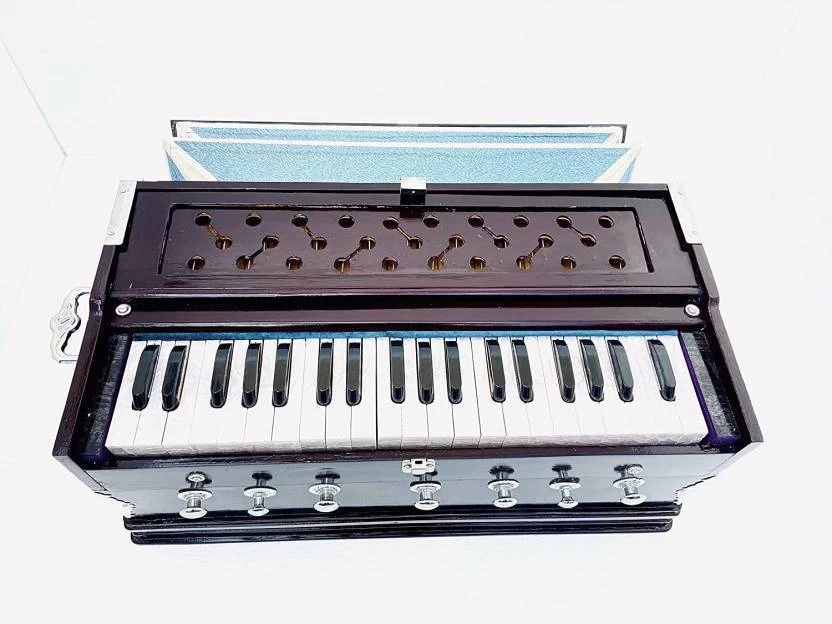 SG MUSICAL 7 Stopper Bass Male Harmonium Harmonium01 3.25 Octave Hand Pumped Harmonium (Three Fold Bellow, Bass Reed) 3 SG MUSICAL 7 Stopper Bass Male Harmonium Harmonium01 3.25 Octave Hand Pumped Harmonium (Three Fold Bellow, Bass Reed)