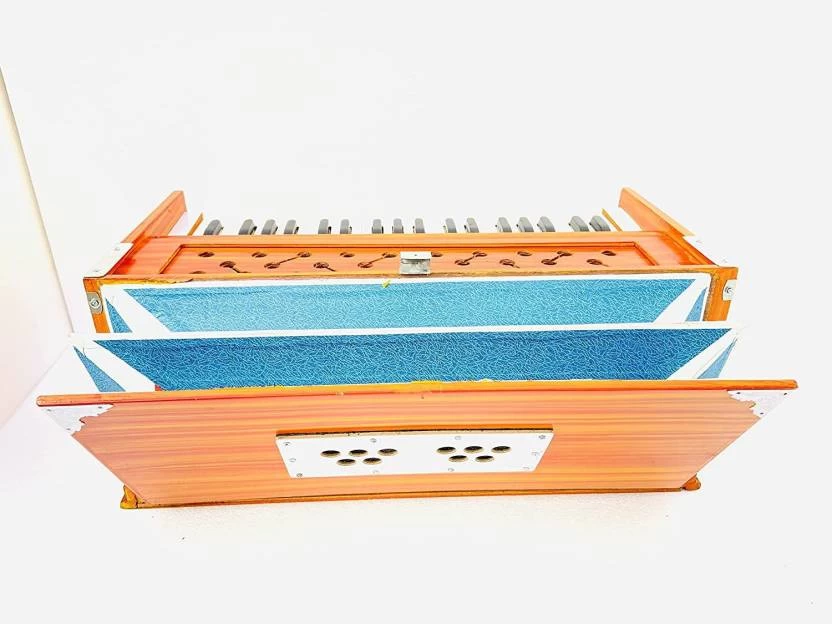 SG MUSICAL HSHARM015 3.25 Octave Hand Pumped Harmonium (Three Fold Bellow, Bass Reed, Male Reed) 3 SG MUSICAL HSHARM015 3.25 Octave Hand Pumped Harmonium (Three Fold Bellow, Bass Reed, Male Reed)