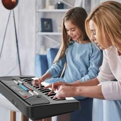 KAVANA Piano Keyboard For Kids,Mic Dc Power Option Recording Musical Keyboard, Music Piano Keyboard Analog Portable Keyboard   (37 Keys) -Qin Shop kids piano keyboard piano for kids with mic portable keyboards original imag4s3gh4tzcahn
