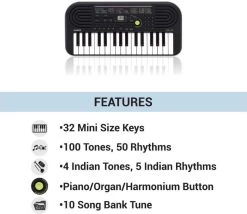 CASIO SA-47 KM14 Digital Portable Keyboard   (32 Keys) -Qin Shop km14 casio original imaf7ypruege6cfw
