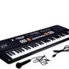 Tenmar 61 Keys Electronic Piano Keyboard With LED Display KEYBOARD 61 Analog Portable Keyboard   (61 Keys) -Qin Shop kw 61 94 analog portable keyboard 61 keys tenmar original imagqudtytcgd45u