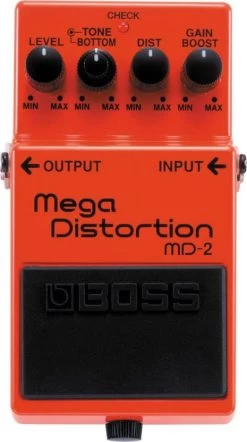 BOSS MD-2 Mega Distortion Damper & Sustain Pedal