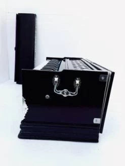 MAGA MART Musical Harmonium 7 Stopper Two Fold Bellow 3.2 Octave 3.2 Octave Hand Pumped Harmonium   (Two Fold Bellow, Bass Reed, Male Reed)