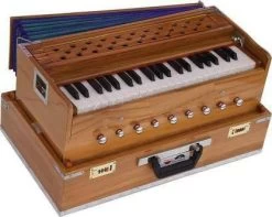 Naad Professional Harmonium 3 Octave Hand Pumped Harmonium (Seven Fold Bellow, Male 3.5 Octave Hand Pumped Harmonium   (Seven Fold Bellow, Bass Reed) -Qin Shop professional harmonium 3 octave hand pumped harmonium seven fold original imaft9tfwuwcyf33