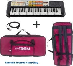 YAMAHA PSS F30 Portable Keyboard Combo Package With Bag And Cable PSS F30 Digital Portable Keyboard   (37 Keys)