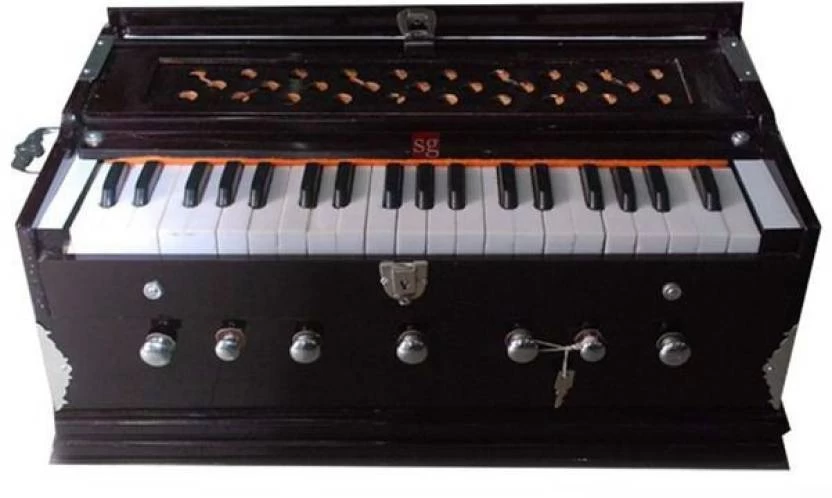 SG MUSICAL SGM-GT5 HARMONIUM SGM-VC5 Indian Octave Poplar 39 Keys Harmonium 3.1/4 Octave Hand Pumped Harmonium (Two Fold Bellow, Bass Reed) 3 SG MUSICAL SGM-GT5 HARMONIUM SGM-VC5 Indian Octave Poplar 39 Keys Harmonium 3.1/4 Octave Hand Pumped Harmonium (Two Fold Bellow, Bass Reed)