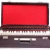 MAGA MART Harmonium Total 42 Keys, Harmonium, Natural, 2 Reeds, 3.5 With Bag Harmonium Total 42 Keys, Harmonium, Natural, 2 Reeds, 3.5 With Bag 3.5 Octave Hand Pumped Harmonium   (Seven Fold Bellow, Bass Reed)