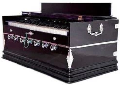 MAGA MART Bass Male Professional Harmonium With Bag 3.2 Octave Hand Pumped Harmonium   (Two Fold Bellow, Bass Reed)