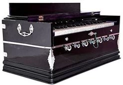 SG MUSICAL Trading Dukan 7 Stooper Harmonium 1/4 O Octave Hand Pumped Harmonium   (Two Fold Bellow, Bass Reed, Female Reed)